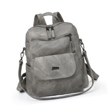 Rucsac sofisticat din piele PU pentru femei, geantă de cumpărături casual, geantă de mână de mare capacitate pentru stiluri și practicitate