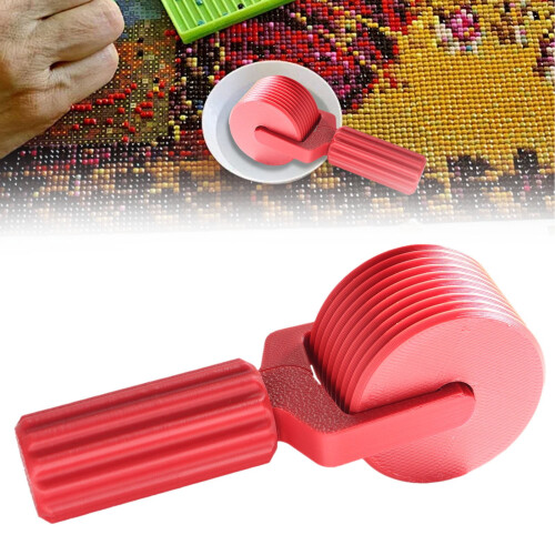 Plastic diamond art roller for DIY embroidery 1 pc