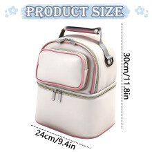 Portable Breast Milk Storage Bag *1 Multi Functional Mom Portable Insulated Double Layer Back Bag for Mother and Baby