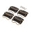 Maniglie antiche in legno per mobili, bronzo, 4 pezzi 1