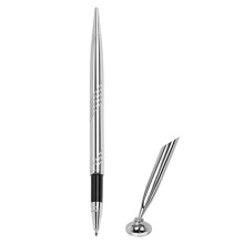 Stylo à bille avec base, stylo de réception, stylo de bureau, stylo de service au comptoir, stylo de signature, fournitures de bureau pour banque