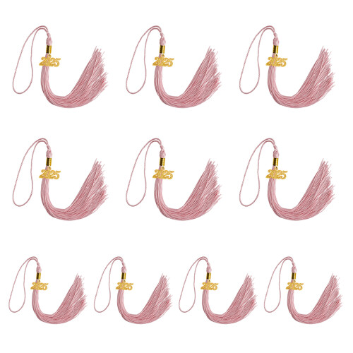 10pcs Formal Academic Hat Tassels For Educational-Pink
