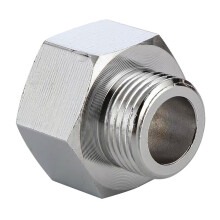 Precisions gjengede 304-metallrørkobling Precisions gjengede adapter Enkel å bruke for stabile lekkasjefrie vannstrømmer