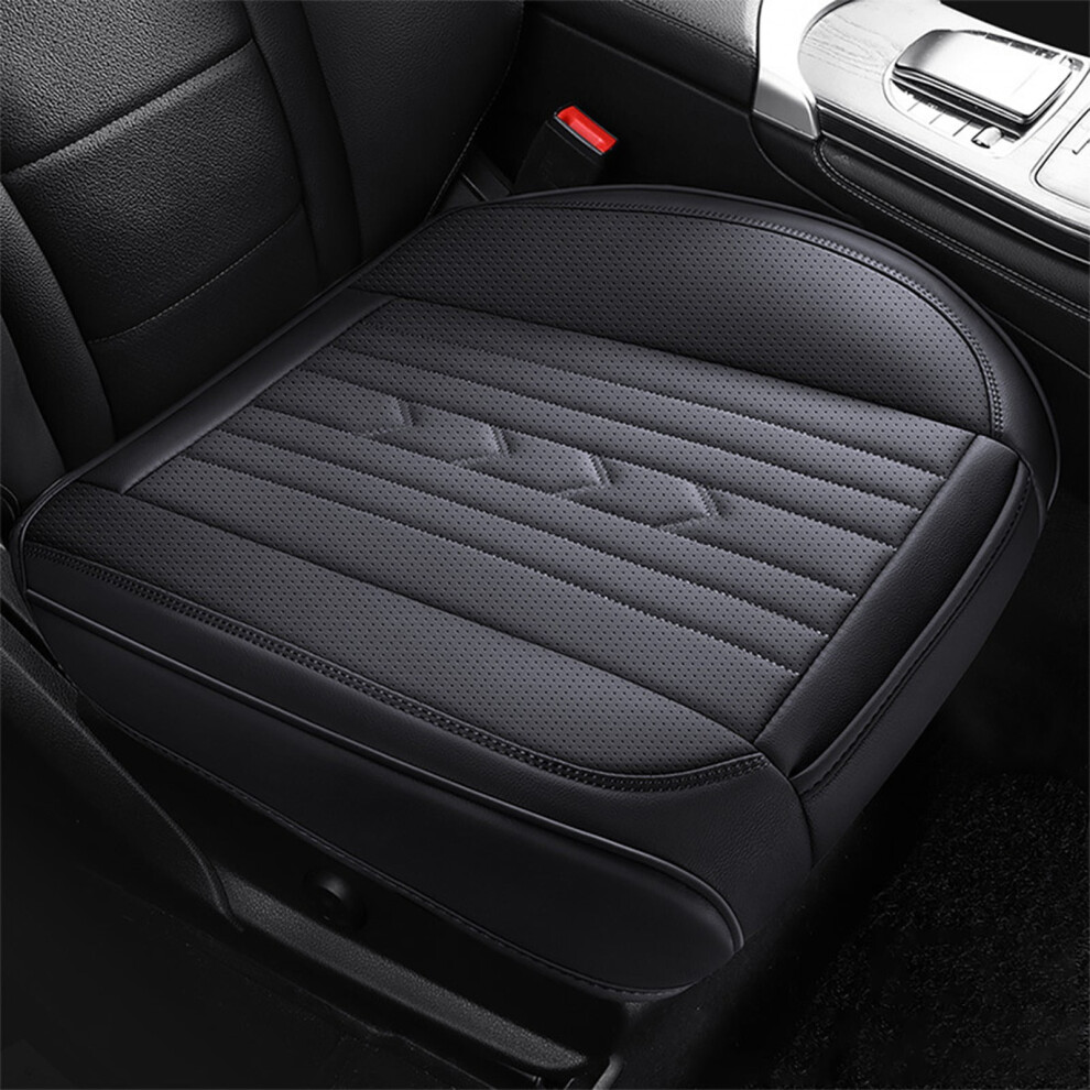All-Season Fully Enclosed Leather Car Seat Cushion Â Breathable, Universal Fit, Durable Comfort, Compatible With All Cars 9402001085931