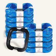 9 pcs Universal Cat Litter Refills Bag Litter Refills Compatible with Your Litter Refill Cartridge for Litter Genie +(Disposable Cap Included)