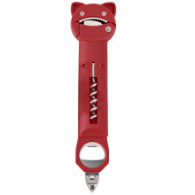 Ouvre-bocal pour personnes âgées souffrant d'arthrite, rouge, 1 pièce