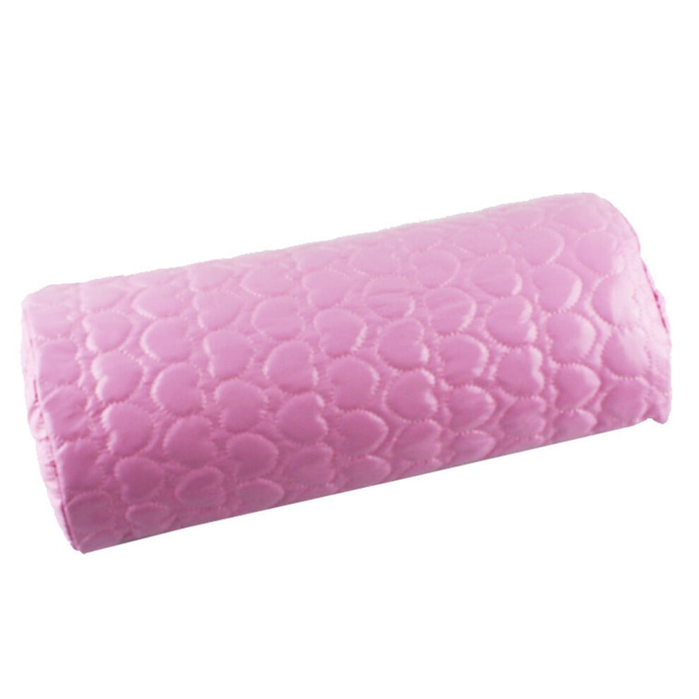 Nail Pillow Hand Rest For Nails Washable Pu Leather Nail Armrest Removable Nail Art Hand Pillow Cushion Nail Art Accessories Tool - Pink