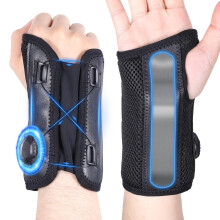 Handgelenkbandage gegen Karpaltunnelsyndrom mit Stahlverstärkung, rechts