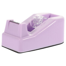 Klebebandabroller für den Schreibtisch mit Klebeband-Organizer-Funktion, kompakte Größe 10,3 x 6 x 4,6 cm, für Büro und Zuhause