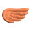 Repose-poignets en silicone en forme d'aile pour clavier (1 pièce) 1