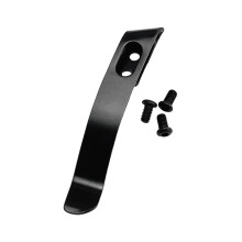 Clip trasero de acero inoxidable para cortador de bolsillo, clip de cintura, mango de cortador plegable, accesorios, piezas con 3 tornillos.
