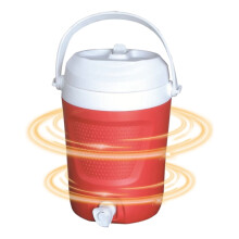 Distributeur de boissons portable isotherme de 4 L avec bec verseur – Idéal pour l'escalade, la pêche, la randonnée et le camping