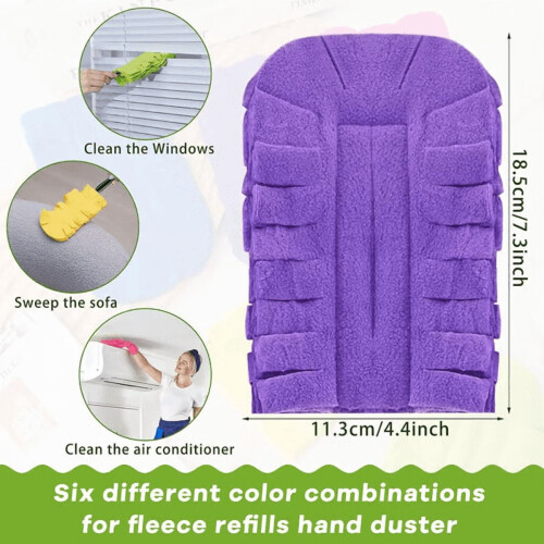 Recharges de plumeau en microfibre lavable (lot de 5) 1