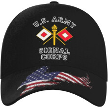 Baseballkappe für Veteranen der 9. Infanteriedivision der US Army, verstellbar, Unisex, amerikanische Flagge