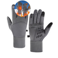 Yoloke Winter Gloves – Anti-Slip, Thermal, Touchscreen-Compatible, Windproof & Water-Resistant for Cycling, Hiking, Driving, Skiing