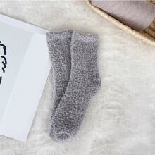 Koraalfleece sokken voor mannen en vrouwen – warme, niet-verharende wintersokken om in te slapen en te loungen, geschikt voor thuis, in bed en