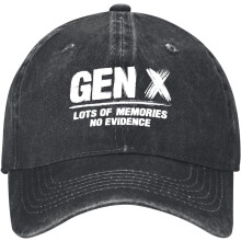 Genx Raised On Hose Water And Neglect-hatt for menn, klassisk vasket, slitt unisex