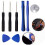 Kit de reparo eletrônico com espátulas de nylon e metal antiestáticas. 1