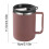 Karymi Stainless Steel Coffee Cup 430ml Leak-Proof 3