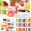 Matoppbevaringsbeholdere med lokk 200 ml 2