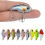 2 τεμάχια Winter Wobbler Sinking Crankbaits, 1.38", 5g, ABS – για λαβράκι, γατόψαρο, πέστροφα, σολομό, 2