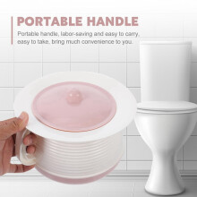 Tragbares Urinal mit geruchsdichtem Deckel, PP-Material, 1 Stück