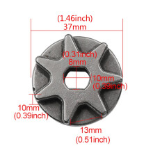 For5016/6018Gear Asterisk elektromos láncfűrész láncfűrész lánckerék hajtómű csere fogaskerék lánckerék elektromos szerszám