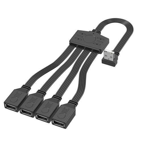 Καλώδιο φόρτισης προσαρμογέα USB2.04 σε 1Splitter