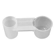 Soda Pop Water Bottle Cup for Pigeons, Chickens, Chickadees – Safe, Splash-Proof, Transparent, Scientific Design, Compatible with Soda Pop