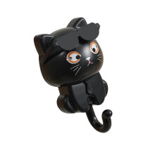 Simple To Install Decorative Plastic Animal Mounting-Black