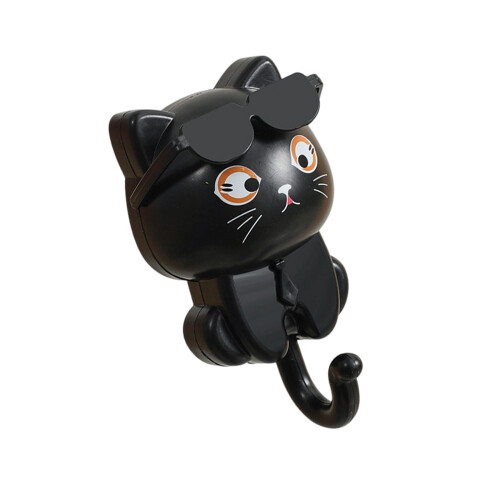 Simple To Install Decorative Plastic Animal Mounting-Black