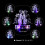 12Zodiac Crystal Puzzle DIY Δομικά Στοιχεία LED Φως Αστερισμού Μοντέλο Συναρμολόγησης 5