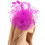 Καπέλο Fascinators με λουλούδια, κορδέλες, φτερά σε κορδέλα και κλιπ, καπέλο για πάρτι 7