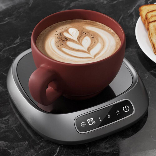 Adjustable Temperature Coffee Mug Warmer 100mm 2