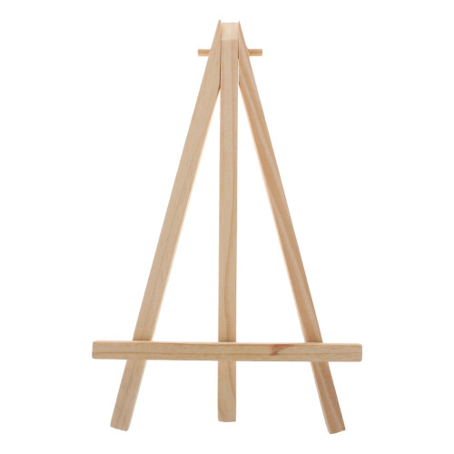 Wooden Easel Artwork Holder Stand Adjustable for Triangle Rack Shelf for Beginners Learning Crafts Creatio