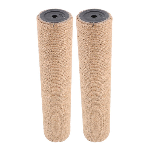 2-Pack Cat Tree Rope Replacement Sisal Scratching Posts for Indoor Cats