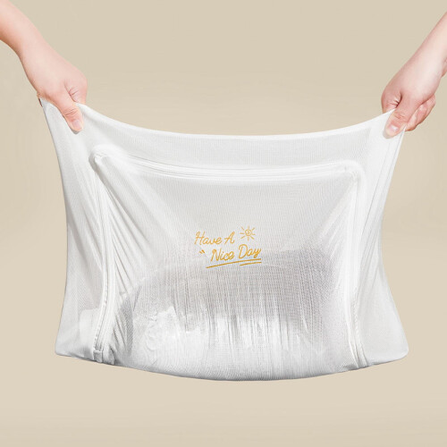 1 Pc Wool Sweater Laundry Bag - Washing Machine Safe, Knitwear Protective Mesh Filter Accessory 2