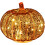 Twinkle LED pompoenlamp van kwikglas, goudkleurig, 1 stuk 1