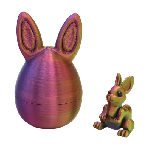 3D-printet påskeeggpynt 5 cm