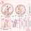 Easter Watercolor Tableware Set 7" & 9" Plates Cups Napkins 2