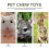 Small Animal Activity Toy Bunny Chewing Plaything 1 Set 6