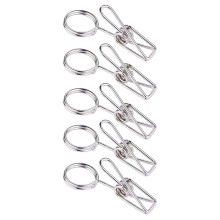 Soporte de metal con clip para tarjetas de doble cabezal (5 piezas)