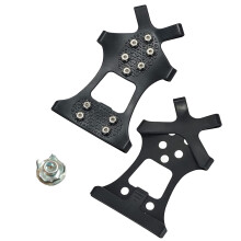Ice Cleats for Shoes Rubber Slip-On Traction Grippers 1