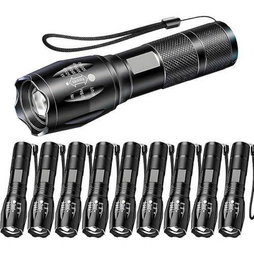 ZCLED Tactical Flashlight 2000 Lumens 5-Mode Waterproof