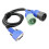 Cablu adaptor conector diagnosticare camion cu 6 și 9 pini 1