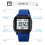 Orologio digitale da donna e da uomo con grandi numeri e LED 8