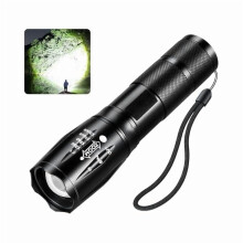 ZCSmall LED-Taschenlampe, 990000 Lumen, wasserdicht, 5 Modi, für Zuhause/Wandern/Camping/Notfälle