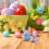 3D Printed Easter Eggs with Bunny Inside – Articulated, Flexible, 8.5x5 cm – Easter Basket Stuffers, Desk Decor, Compatible with Easter Themes 5