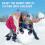 Snow Ski Gloves Waterproof Warm Blue 5
