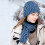 Σετ Χειμερινού Πλεκτού, Σκούφος με Φλις Επένδυση, Ζεστό Ζιβάγκο & Γάντια, Σετ 3 4